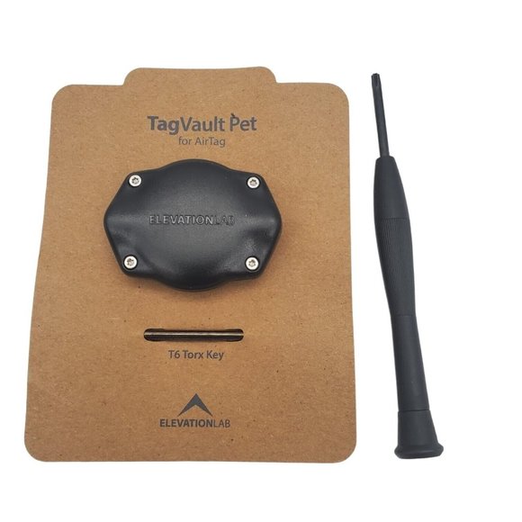 TagVault Pet: The Original AirTag Dog Collar Waterproof Mount, Ultra-Durable,... - Picture 3 of 7